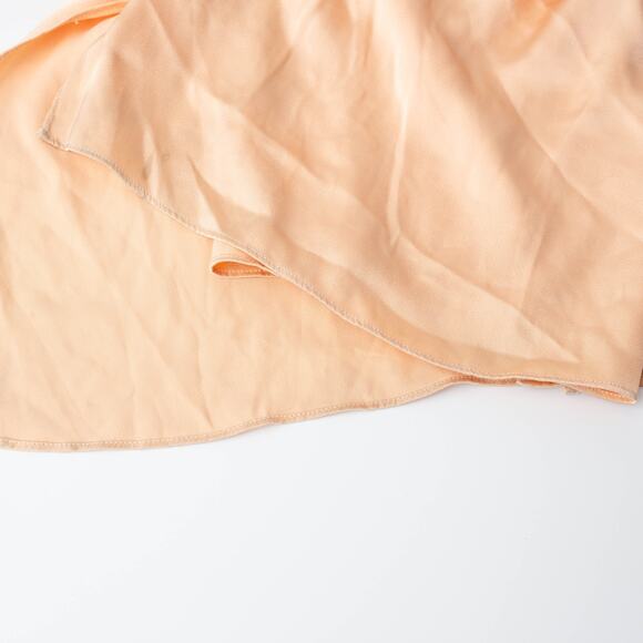 Rosetta Getty x RTR Twist Back Shift Peach Stain Dress - Picture 7 of 8